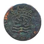 Zeeland Duit 1764, Postzegels en Munten, Munten | Nederland, Ophalen of Verzenden, Vóór koninkrijk, Overige waardes, Losse munt