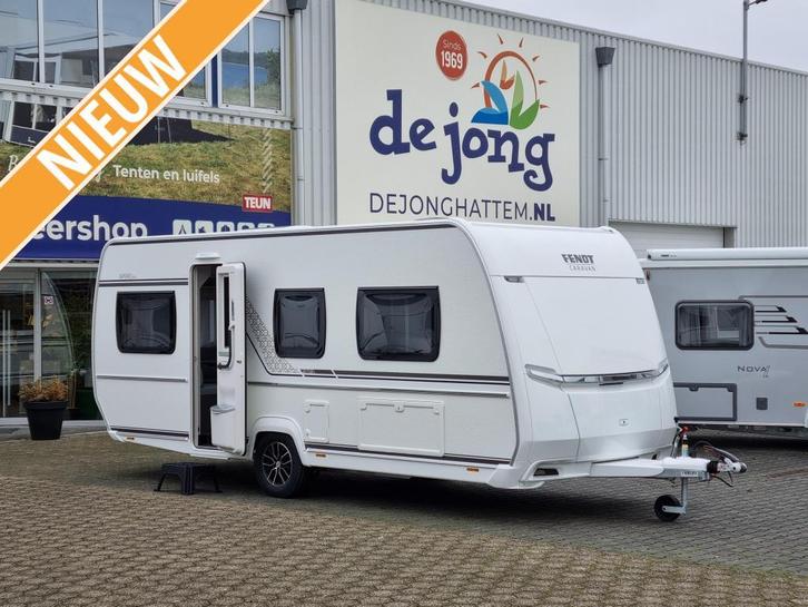 Fendt Apero 515 SG Aanbieding- 2000 kg, Caravans en Kamperen, Caravans, tot en met 4, 1250 - 1500 kg, Rondzit, Fendt, 2 aparte bedden