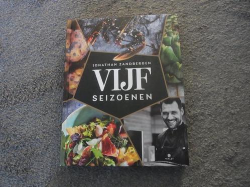 Vijf seizoenen Jonathan Zandbergen, Boeken, Kookboeken, Zo goed als nieuw, Ophalen of Verzenden