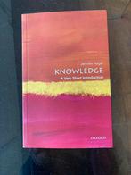 Knowledge: a very short introduction - Jennifer Nagel, Ophalen of Verzenden, Gelezen, Logica of Wetenschapsfilosofie