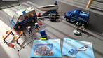 Playmobil 9236 en 5187 Politiebus en politietruck met boot, Ophalen, Gebruikt, Complete set