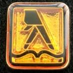 Gouden Gids pin- vierkant, Verzenden, Nieuw, Merk, Speldje of Pin