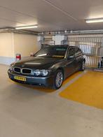 Luxe BMW E66 7-Serie 745Li - 4.4I V8 Lang AUT 2002 Grijs, Auto's, Automaat, Achterwielaandrijving, 1885 kg, Parkeersensor