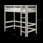 Flexa Lifetime Hoogslaper Grenen 184cm, Ophalen, Eenpersoons, Zo goed als nieuw, 200 cm