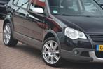 Volkswagen Polo 1.4-16V Cross | Airco | Elek.ramen | LMV | T, Voorwielaandrijving, Gebruikt, 82 pk, Zwart