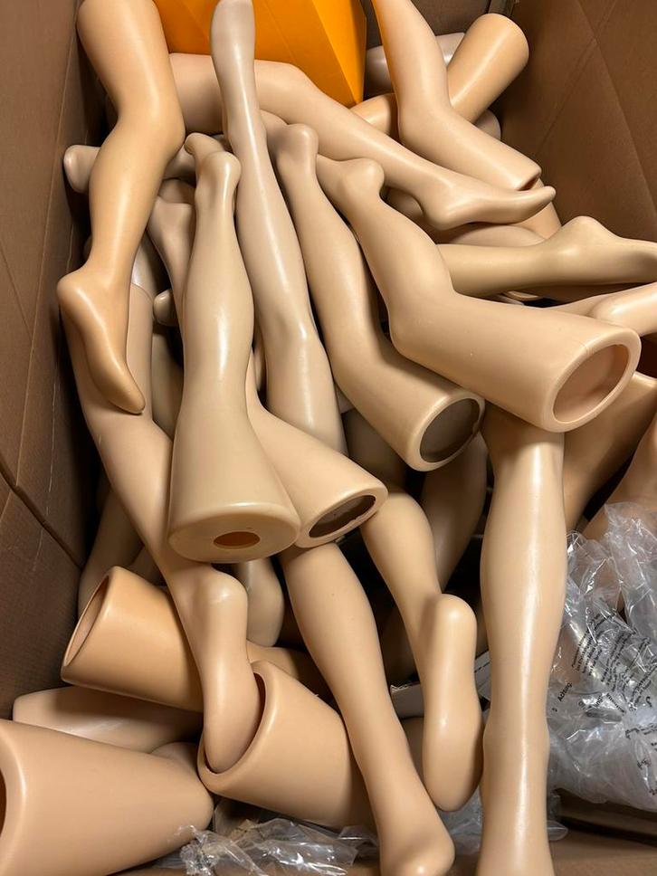 Kousen / sokken benen etalagepop paspop, Kleding | Dames, Sokken en Kousen, Gedragen, Overige typen, Maat 39 t/m 42, Ophalen of Verzenden