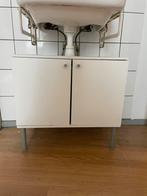 Wastafelkast wit, Huis en Inrichting, Badkamer | Badkamermeubels, Ophalen, 50 tot 100 cm, Zo goed als nieuw, Minder dan 100 cm