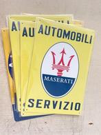 Automobili Maserati Servizio. Garagebord., Ophalen of Verzenden