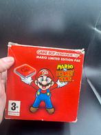 Game Boy Advance SP Mario Limited Edition, Spelcomputers en Games, Spelcomputers | Nintendo Game Boy, Lenn hodes, Ophalen of Verzenden