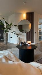 Salontafel zwart rond, Huis en Inrichting, Ophalen, Rond, 50 tot 100 cm, Minder dan 50 cm