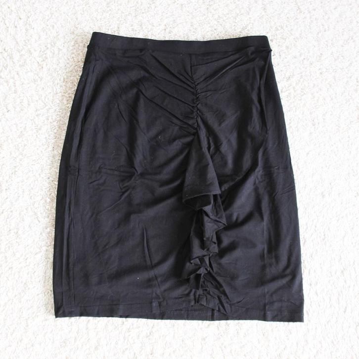 Juffrouw Jansen Rokje39 (M) - 39 € 55,-, Kleding | Dames, Rokken, Zo goed als nieuw, Maat 38/40 (M), Zwart, Boven de knie, Ophalen of Verzenden