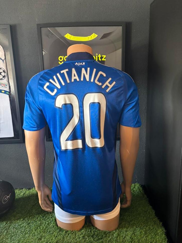 Ajax uitshirt 2008/2009 Cvitanich, Sport en Fitness, Voetbal, Gebruikt, Shirt, Maat S, Ophalen of Verzenden