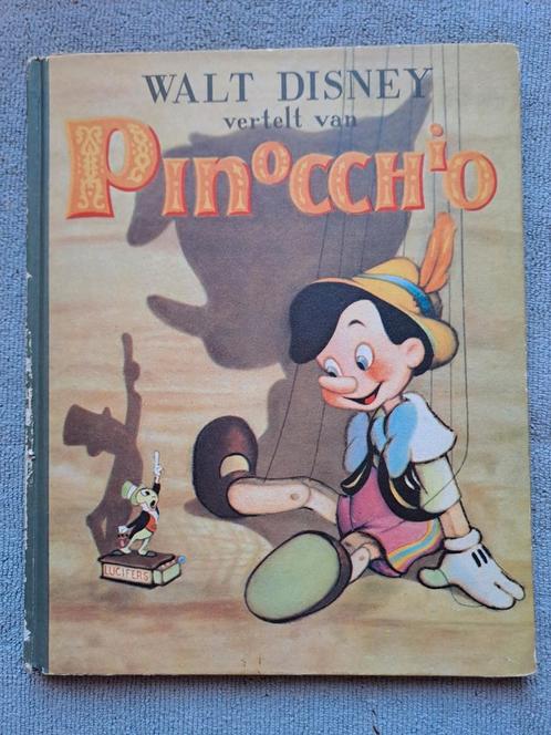 Pinocchio Nederlandstalig 1949 Pinokkio, Verzamelen, Disney, Zo goed als nieuw, Ophalen of Verzenden