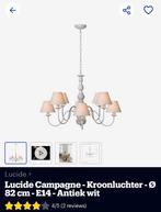 Lucide campagne kroonluchter 8 lamps, Huis en Inrichting, Ophalen of Verzenden, Zo goed als nieuw