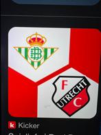 4x Betis tegen utrecht, Tickets en Kaartjes, Drie personen of meer