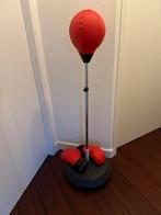 Boksbal met flexibele poot en handschoenen, Ophalen of Verzenden, Zo goed als nieuw, Boksbal