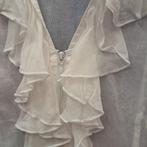 Anne Fontaine Blouse Maat 5 Luxe & See-through Style 48826, Kleding | Dames, Blouses en Tunieken, Anne Fontaine, ., Wit, Anne Fontaine