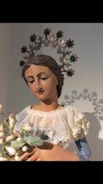 Schitterende Madonna/Santos  / Maria / staakmadonna, Antiek en Kunst, Antiek | Religie, Ophalen of Verzenden