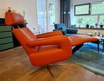 Relaxfauteuil Imola merk Velderhof, kleur "Coral.", Huis en Inrichting, Fauteuils, Ophalen, Zo goed als nieuw, Metaal, 50 tot 75 cm