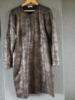 Anna van Toor Bruine Jurk - Maat 44, Maat 42/44 (L), Ophalen of Verzenden, Zo goed als nieuw, Knielengte