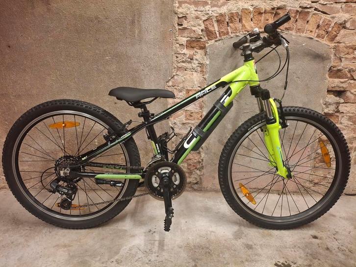 Cube 240 24 inch - Groen/Zwart geheel nagekeken!, Fietsen en Brommers, Fietsen | Mountainbikes en ATB, Zo goed als nieuw, Minder dan 45 cm