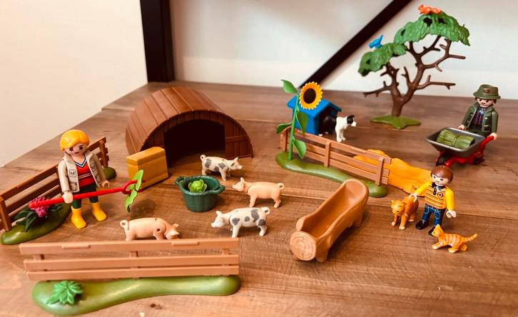 Playmobil boerderij set, Kinderen en Baby's, Speelgoed | Playmobil, Gebruikt, Complete set, Ophalen of Verzenden