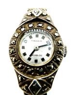 Zilveren dameshorloge, Thekala, Incabloc, 835, Verzenden, Zilver, Overige typen