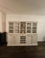 Prachtige whithwash teakhouten buffetkast 250 x 200, Huis en Inrichting, Kasten | Buffetkasten, Ophalen, Zo goed als nieuw, 50 tot 75 cm