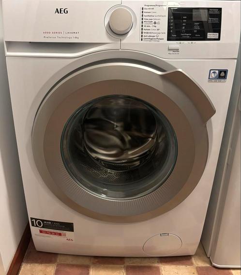 AEG LF62CS86 Wasmachine, Witgoed en Apparatuur, Wasmachines, Gebruikt, Voorlader, 6 tot 8 kg, 85 tot 90 cm, 1200 tot 1600 toeren