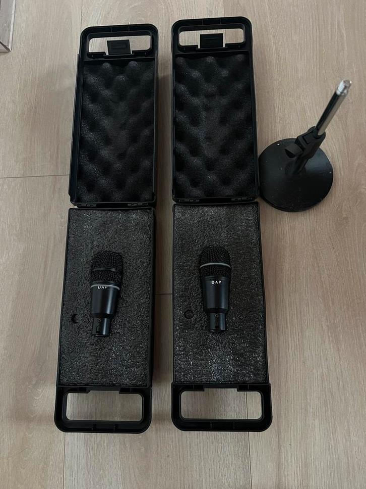 DAP DM-25 dynamische microfoon voor instrumenten, Muziek en Instrumenten, Microfoons, Zo goed als nieuw, Instrumentmicrofoon, Ophalen
