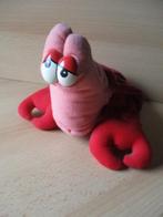 Disney Kleine Zeemeermin Sebastiaan pluche handpop 23cm, Verzamelen, Disney, Ophalen of Verzenden, Winnie de Poeh of vrienden