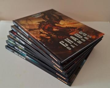 6 boeken Warhammer 40.000 codex beschikbaar voor biedingen