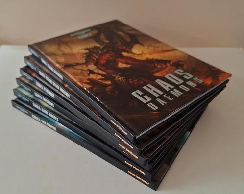 6 boeken Warhammer 40.000 codex, Boeken, Avontuur en Actie, Zo goed als nieuw, Ophalen of Verzenden