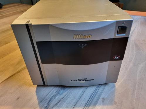 Nikon Coolscan 8000 incl 2x adapters, Computers en Software, Scanners, Gebruikt, Ophalen of Verzenden