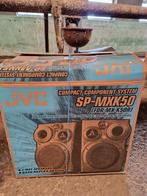 JVC SP-MXK50 Compact Speakers - Zo goed als nieuw!, Ophalen of Verzenden, Zo goed als nieuw, Front, Rear of Stereo speakers, JVC