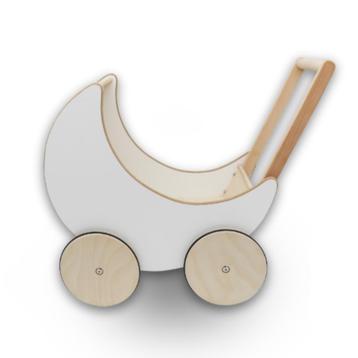 Houten Poppenwagen beschikbaar voor biedingen