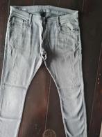 ZGAN G STAR RAW REVEND SUPERSLIM STRETCH DESTROY JEANS 38/34, Ophalen of Verzenden, Zo goed als nieuw, Grijs, W36 - W38 (confectie 52/54)
