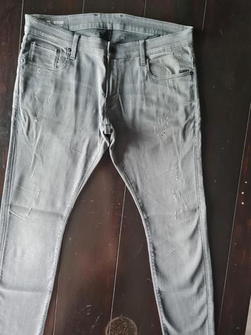 ZGAN G STAR RAW REVEND SUPERSLIM STRETCH DESTROY JEANS 38/34 beschikbaar voor biedingen