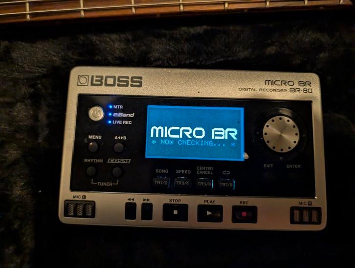 Boss Micro BR BR-80 digital recorder, Muziek en Instrumenten, Effecten, Zo goed als nieuw, Ophalen of Verzenden