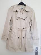 Regenjas / trenchcoat voor dames -- maat L -- Bershka, Beige, Maat 42/44 (L), Gedragen, Bershka