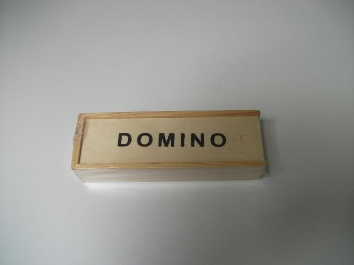 Domino (nieuw), Kinderen en Baby's, Speelgoed | Houten speelgoed, Gebruikt, Ophalen of Verzenden