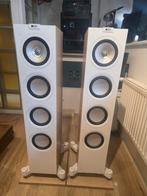 Fijn klinkende Kef Q550 Speakers, Audio, Tv en Foto, Luidsprekers, Ophalen, Zo goed als nieuw, Front, Rear of Stereo speakers