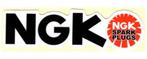 NGK Spark Plugs sticker #6, Motoren, Accessoires | Stickers