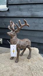 Stoer gietijzeren hert - landelijke decoratie, Ophalen of Verzenden, Nieuw
