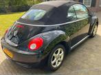 Volkswagen Beetle (Kever) 1.6 Cabriolet 75KW 2007 Zwart, Auto's, Volkswagen, Stof, 4 cilinders, Cabriolet, 4 stoelen