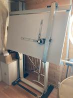 Neolt Arnal linkshandige tekentafel 80x140, Ophalen, Gebruikt, 130 tot 150 cm