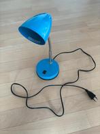 Bureaulamp lamp Kenwell Trading blauw retro, Ophalen of Verzenden, Gebruikt, Minder dan 50 cm