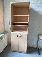 2 Nette kasten ahorn kleur 70 x 50 diep x 198 hoog met slot, Ophalen, 50 tot 100 cm, Zo goed als nieuw, 150 tot 200 cm