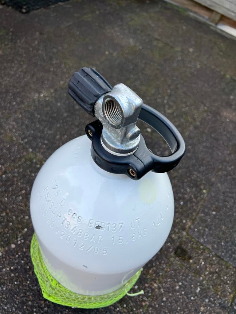 Duikfles - 12 Liter, Watersport en Boten, Duiken, Gebruikt, Duikfles, Ophalen
