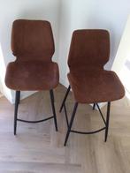 2x barkruk bronx71 69cm hoog cognac zgan, Huis en Inrichting, Barkrukken, 1 kruk, Ophalen of Verzenden, Zo goed als nieuw, 60 tot 90 cm